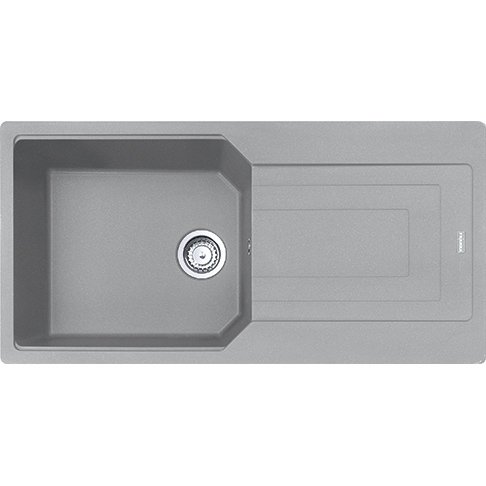 Franke Granit Eviye Tek Gözlü Damlalıklı Ubg 611-100 Stone Grey