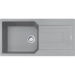 Franke Granit Eviye Tek Gözlü Damlalıklı Ubg 611-100 Stone Grey