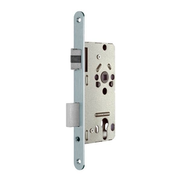 Hafele H55.10 Barelli Tip Gömme Kapı Kilidi Paslanmaz Çelik 55/20/72mm DIN Sol
