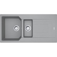 Franke Granit Eviye 1,5 Gözlü Damlalıklı Ubg 651-100 Stone Grey