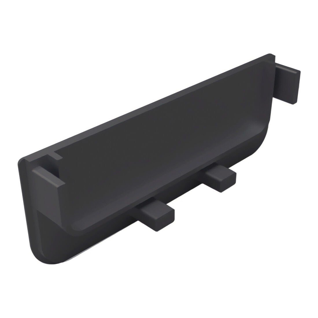 Hafele STRIATA-II-U Yan Tam Kapak Seti, Mat Sİyah