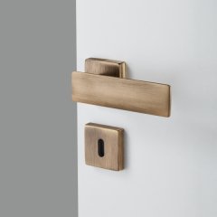 Hafele Kapı Kolu Seti Spring Oda Antik Bronz