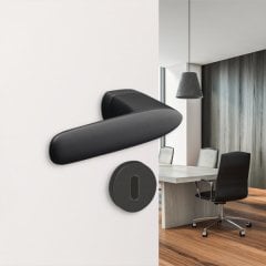 Hafele Kapı Kolu Seti Gemini Banyo  WC Antik Bronz