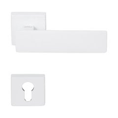 Hafele Kapı Kolu Seti Spring Barelli Mat Beyaz