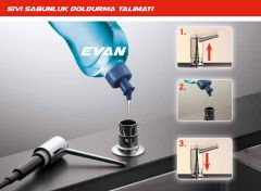 Franke Comfort Sıvı Sabunluk, Krom